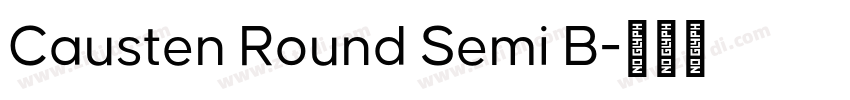Causten Round Semi B字体转换